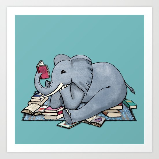 The Best Thing About Rainy Days Art Print