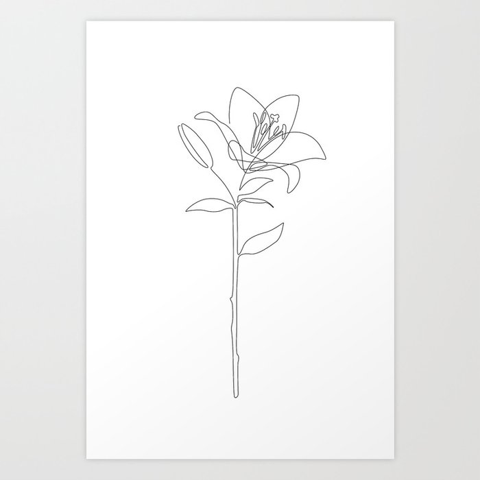 Fill Lily Art Print