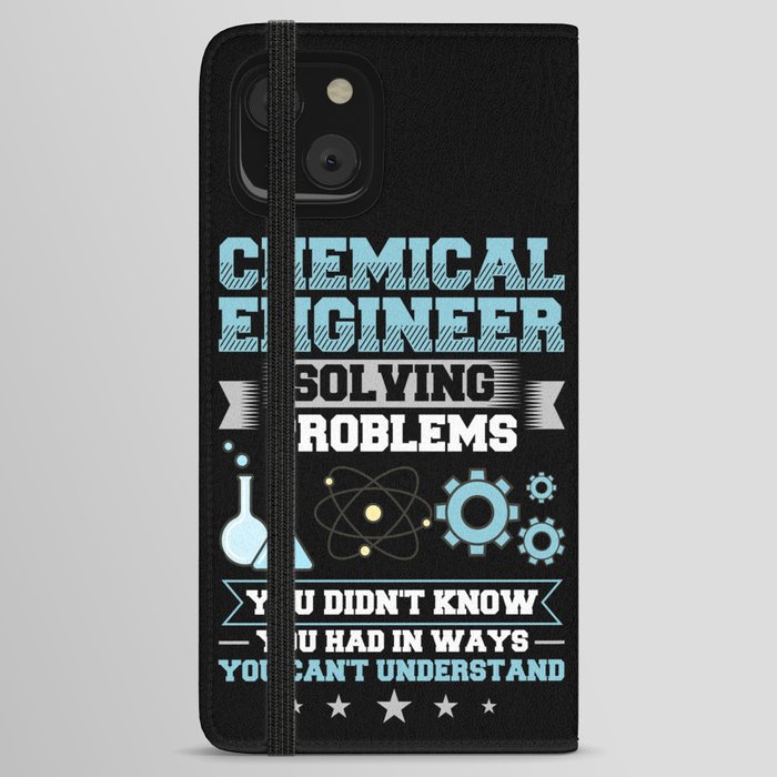 Chemical Engineer Chemistry Engineering Science iPhone Wallet Case