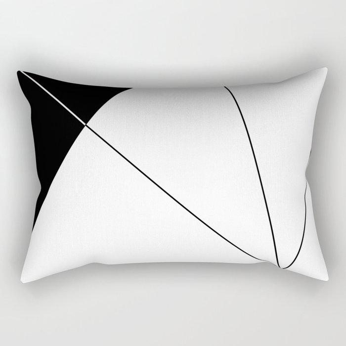 Moonokrom no 21 Rectangular Pillow