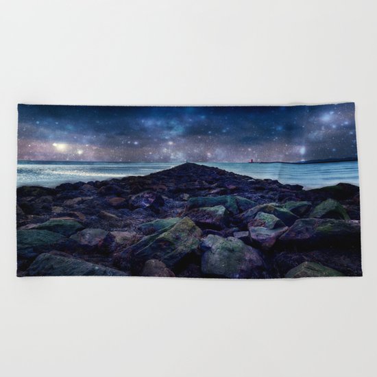 Rocky Road to Eternity Beach Towel
