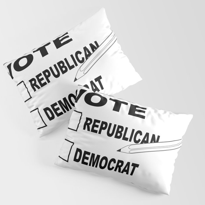 Vote Paper Pillow Sham
