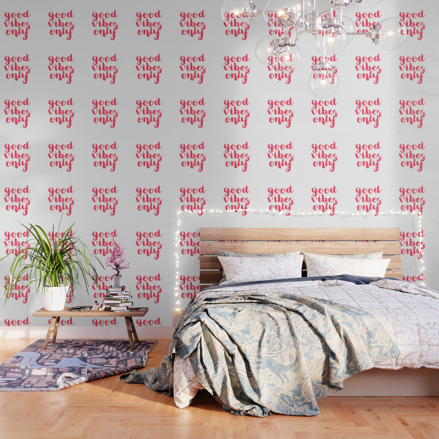 Good Vibes Only Wallpaper By Passionloft Society6