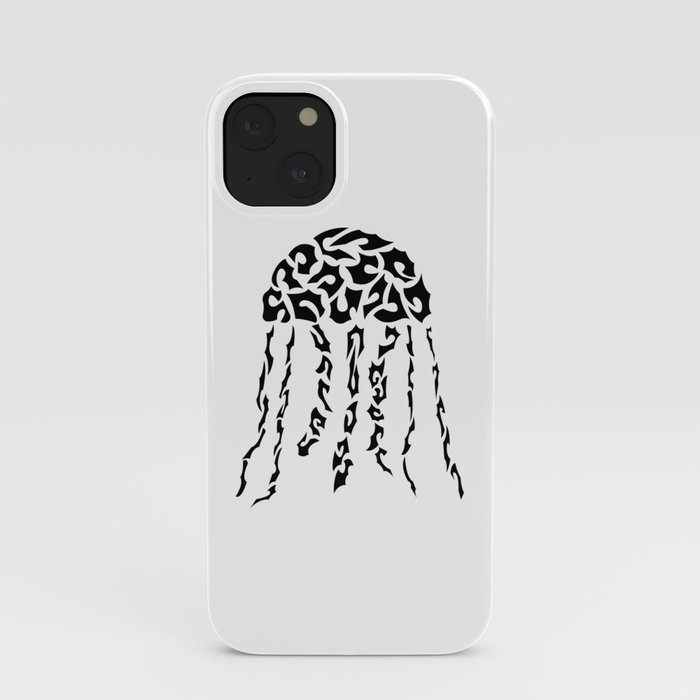 Jellyfish in shapes iPhone Case