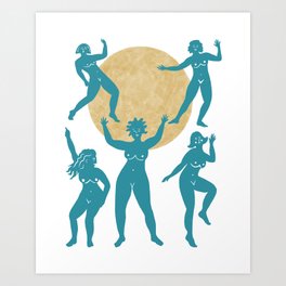 Moon Dance Art Print