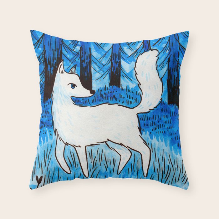 fox throw pillows