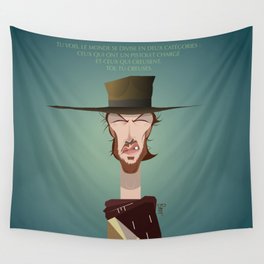 Blondie (Clint Eastwood) FR Wall Tapestry