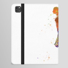 Watercolor Inline Skater iPad Folio Case