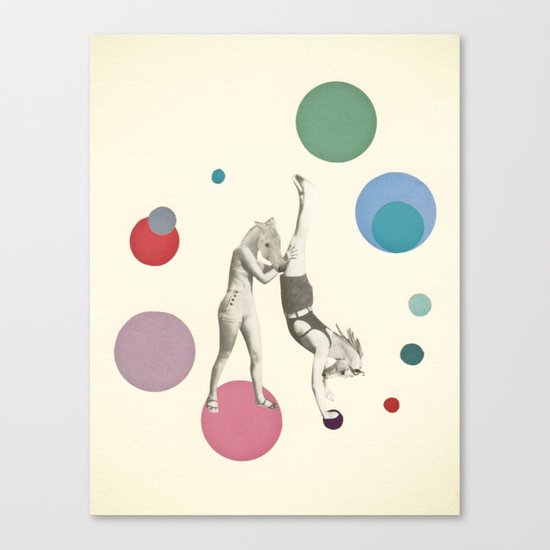 Horsing Around Canvas Print