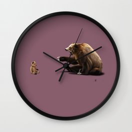 Brunt (Colour) Wall Clock