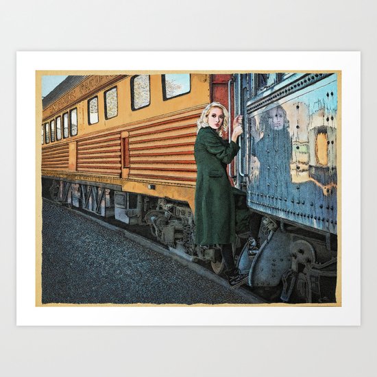 A Departure Art Print