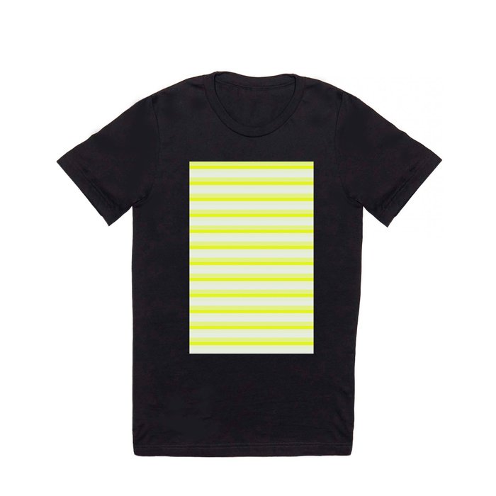 Illuminating Yellow Stripes T Shirt