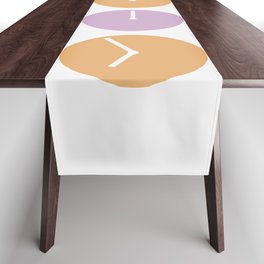 Minimal clock collection 29 Table Runner