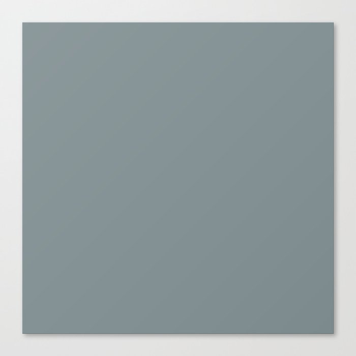Gray Overcast Canvas Print