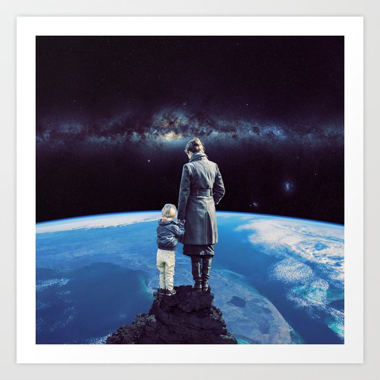Where the moments are growing up! Art Print