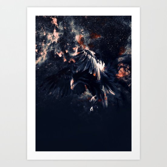 NIGHT HUNTER Art Print