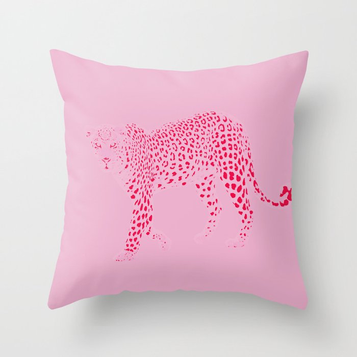 The Pink Panther Throw Pillow