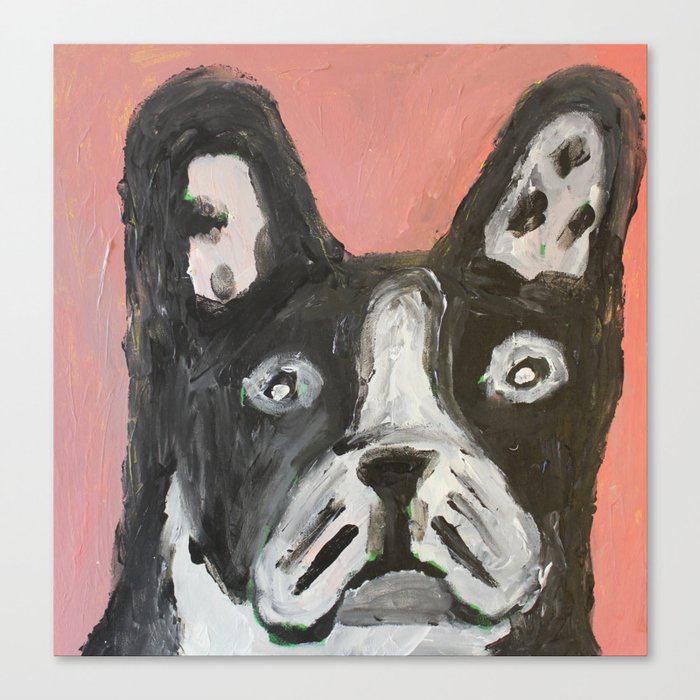 dog by eric ginsburg Canvas Print