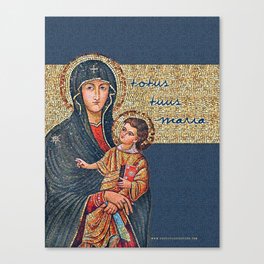 Totus Tuus Maria Canvas Print