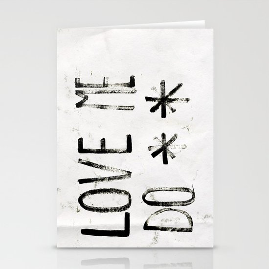 LOVE ME DO Stationery Cards