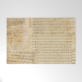 Classical music notations Welcome Mat