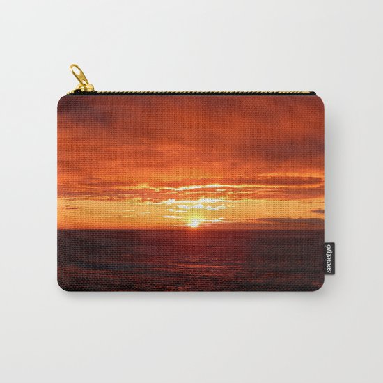 Sun Sets on the Mighty Saint-Lawrence Carry-All Pouch