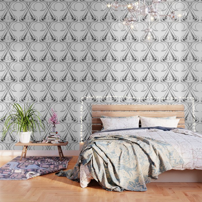 Art Deco Decal Wallpaper By Spiritofwonderland Society6