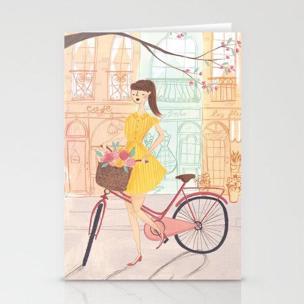 The Lady Cyclist Stationery Cards