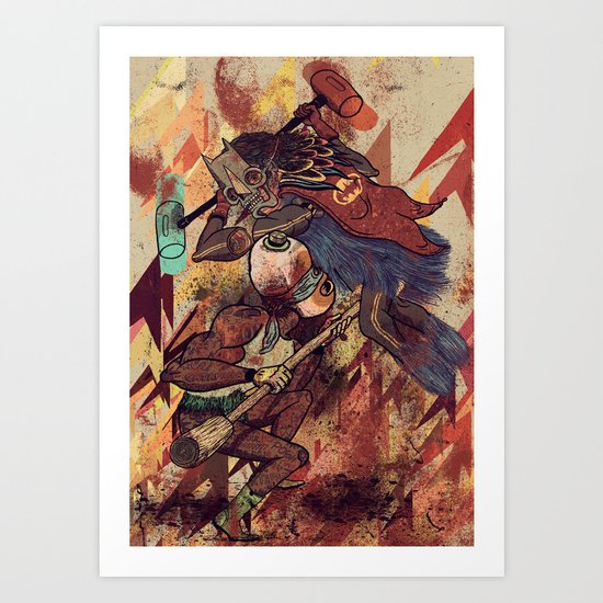 Pancanacerta Art Print