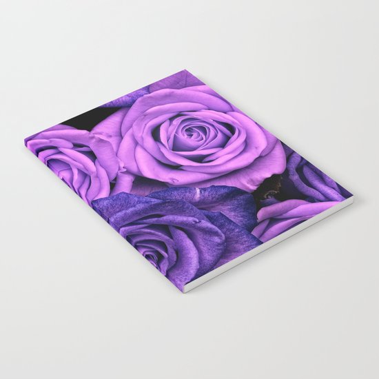 Purple Roses Notebook