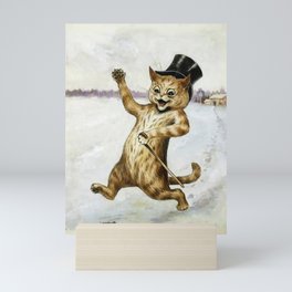 Louis Wain - Victorian Cat Mini Art Print