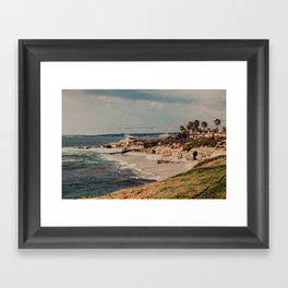 La Jolla Beach | Fine Art Travel Photography Framed Art Print
