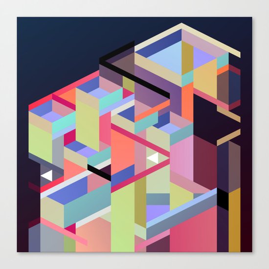 Maskine 14 Canvas Print
