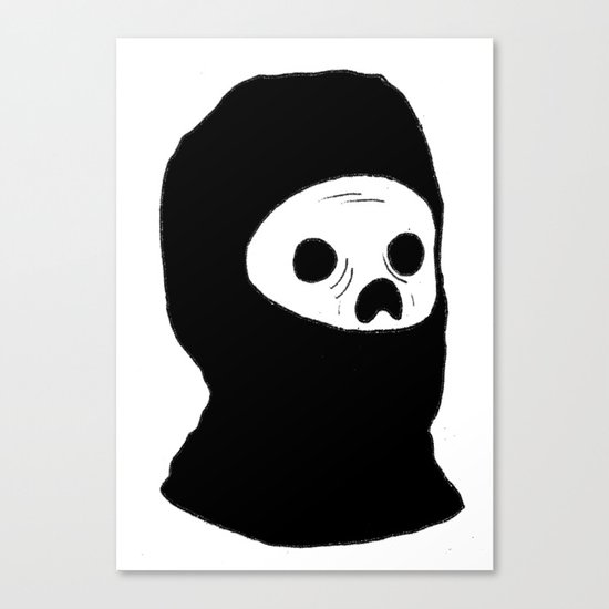 Stealth Zombie Canvas Print