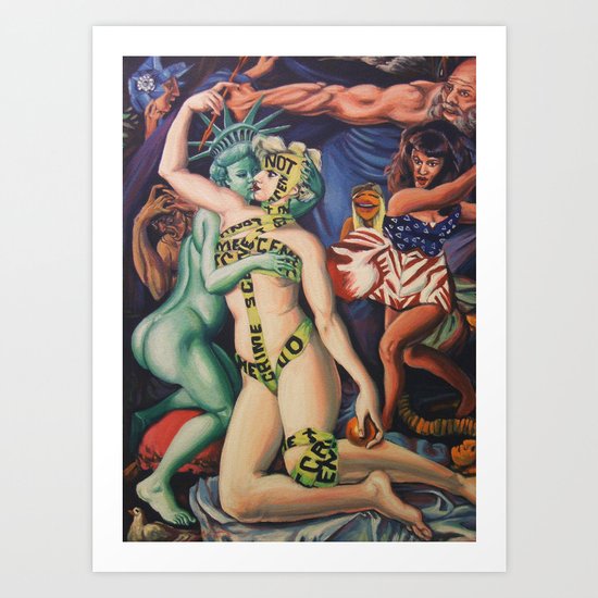 The Triumph of Love Art Print