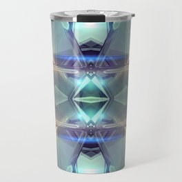 Abstract angular glow Travel Mug