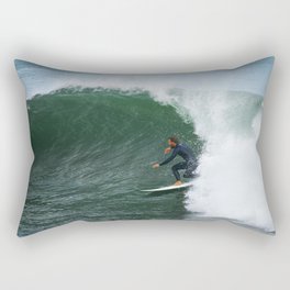 Surf Barrel Rectangular Pillow
