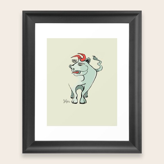 Toro Framed Art Print