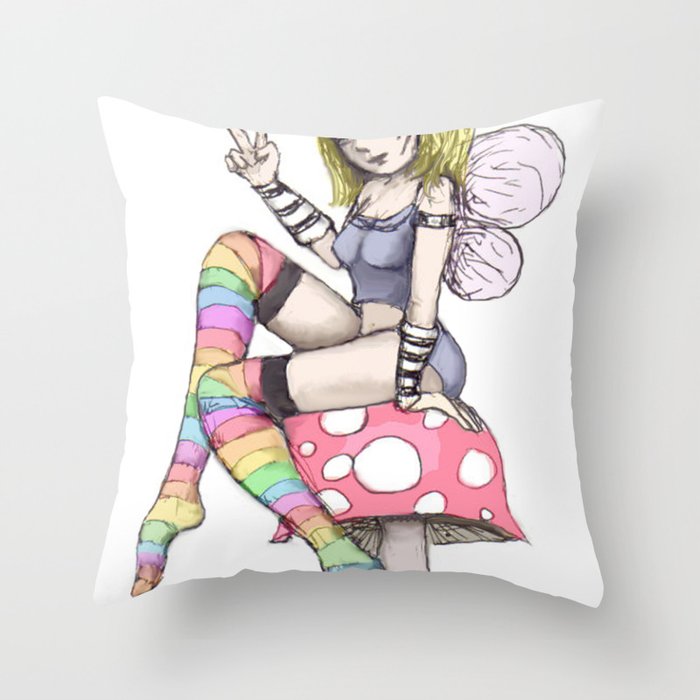 another fairy (shirts!) Throw Pillow