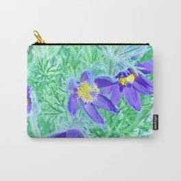 Pasque Flower Carry-All Pouch
