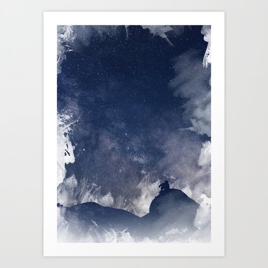 thinking of you Art Print