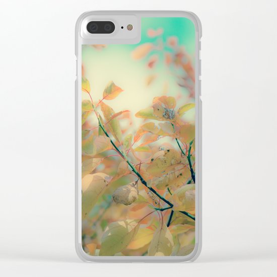 Nothing Lasts Forever Clear iPhone Case