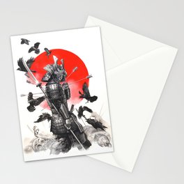 Unstoppable Samurai Warrior Stationery Cards