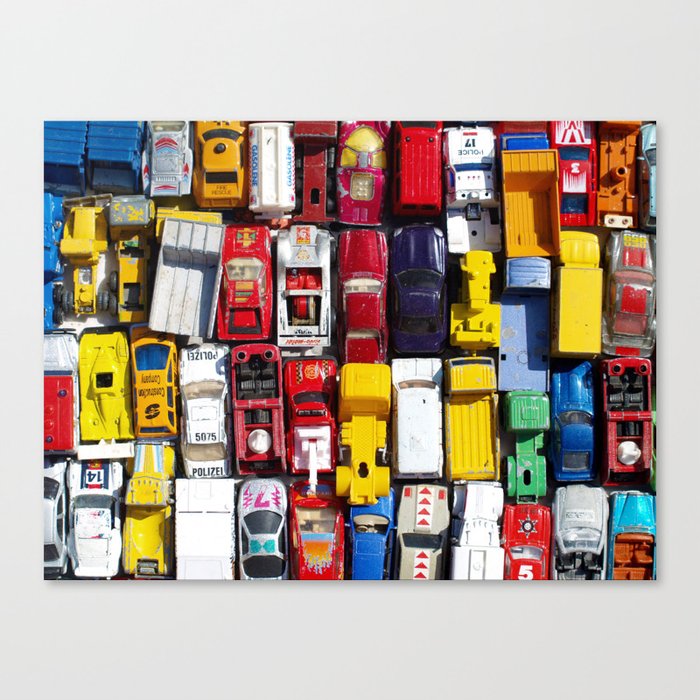 Toy Cars Canvas Print