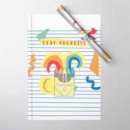Stay Creative! Wrapping Paper