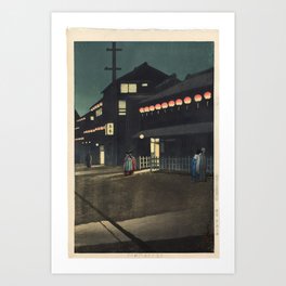 Kawase Hasui Collection of Scenic Views of Japan II, Kansai Art Print
