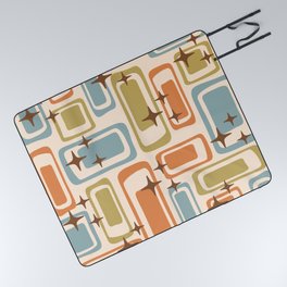 Mid Century Modern Abstract Composition 824 Picnic Blanket