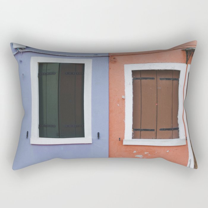 Burano II (Windows) Rectangular Pillow
