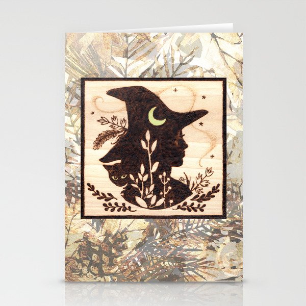 Harvest Witch Woodburn Stationery Cards