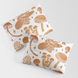 Texas Mushrooms – Copper Metallic Pillow Sham